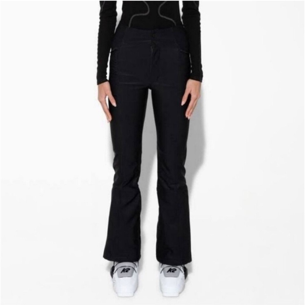 NILS Jet Black Flare Pants